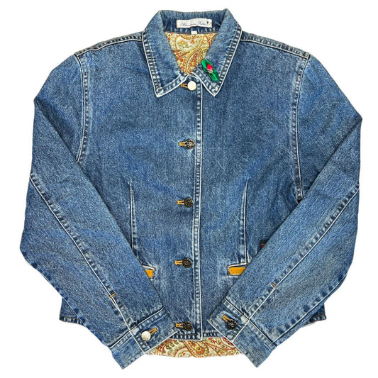 Blumarine Folies Denim Jean Jacket - Outfit Repeater