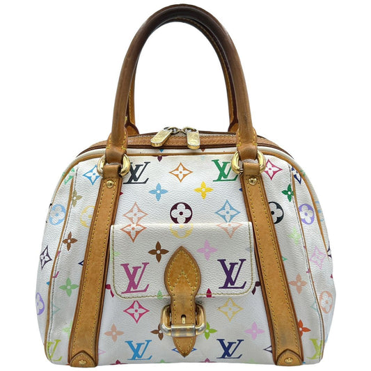 Louis Vuitton Priscilla Bag White Multicolor Monogram