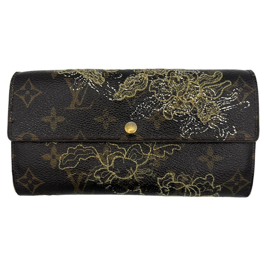 Louis Vuitton Dentelle Monogram Sarah Long Wallet