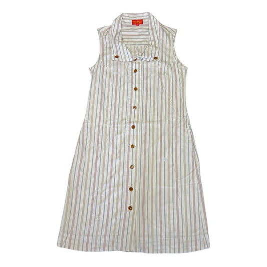Vivienne Westwood Striped Button Up Midi Dress