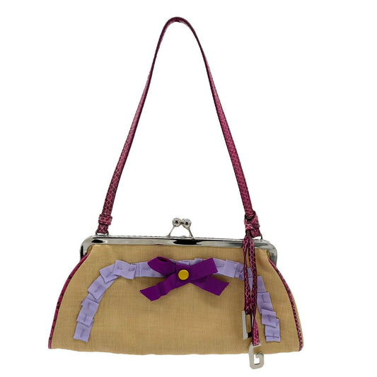 Dolce & Gabbana Burlap Mini Shoulder Bag