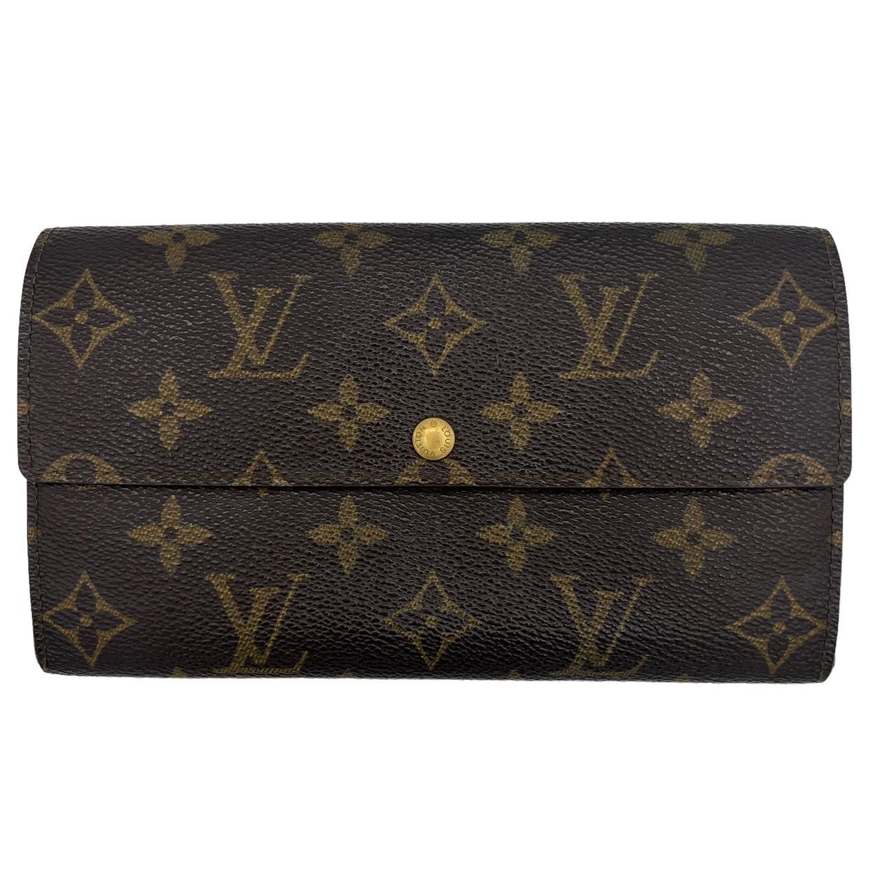 Louis Vuitton Monogram Canvas Sarah Long Wallet