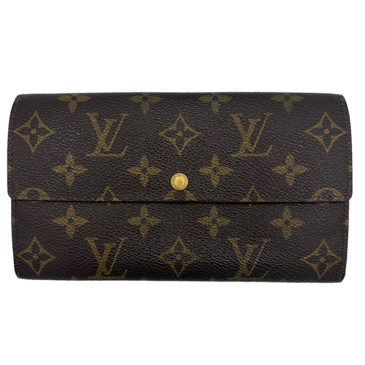 Louis Vuitton Monogram Canvas Sarah Long Wallet