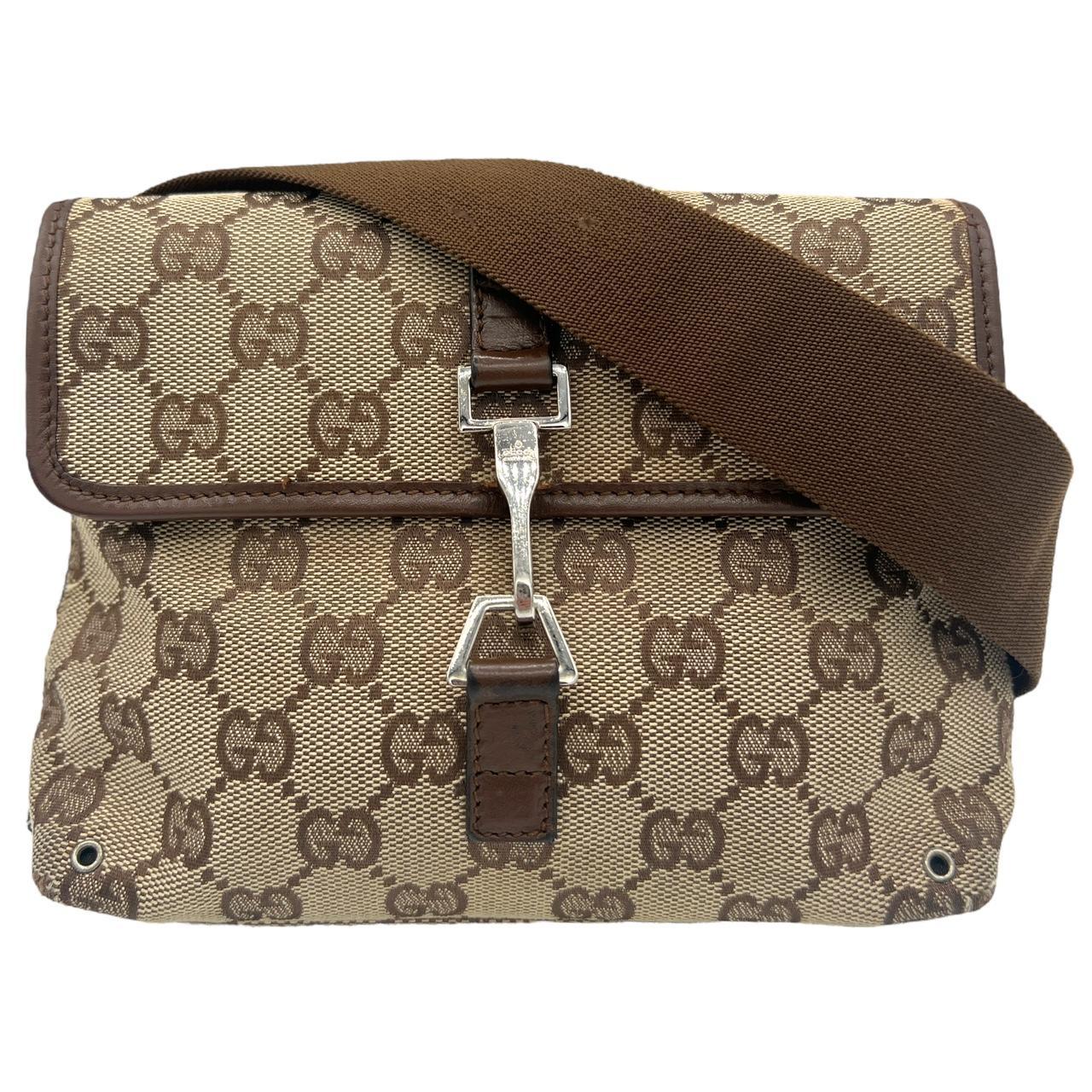 Gucci Tan Monogram Canvas Fanny Pack Belt Bag