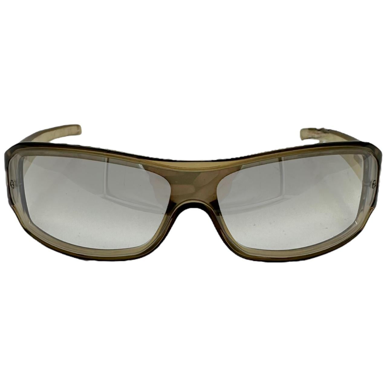 Gucci Rectangle Wrap Sunglasses - Outfit Repeater