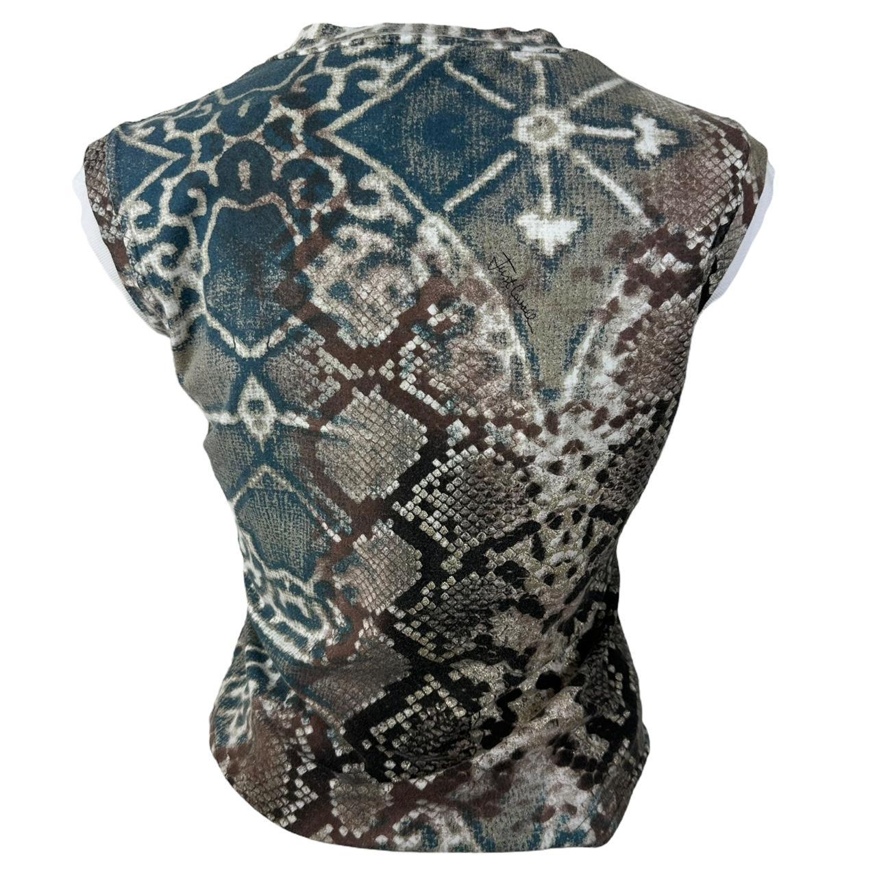 Just Cavalli by Roberto Cavalli Snakeskin Printed Tank Top