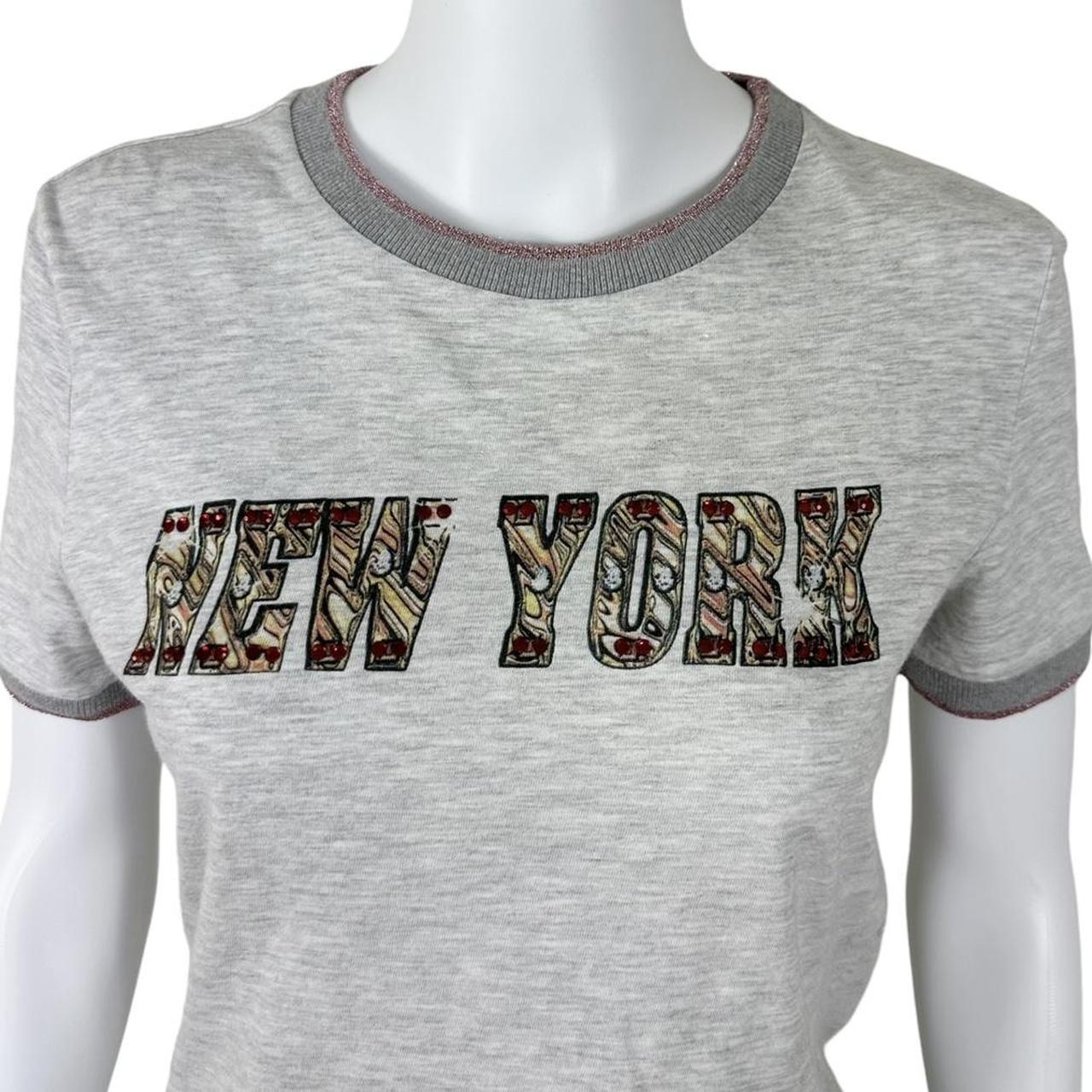 D&G Dolce & Gabbana New York Graphic Ringer T-Shirt - Outfit Repeater