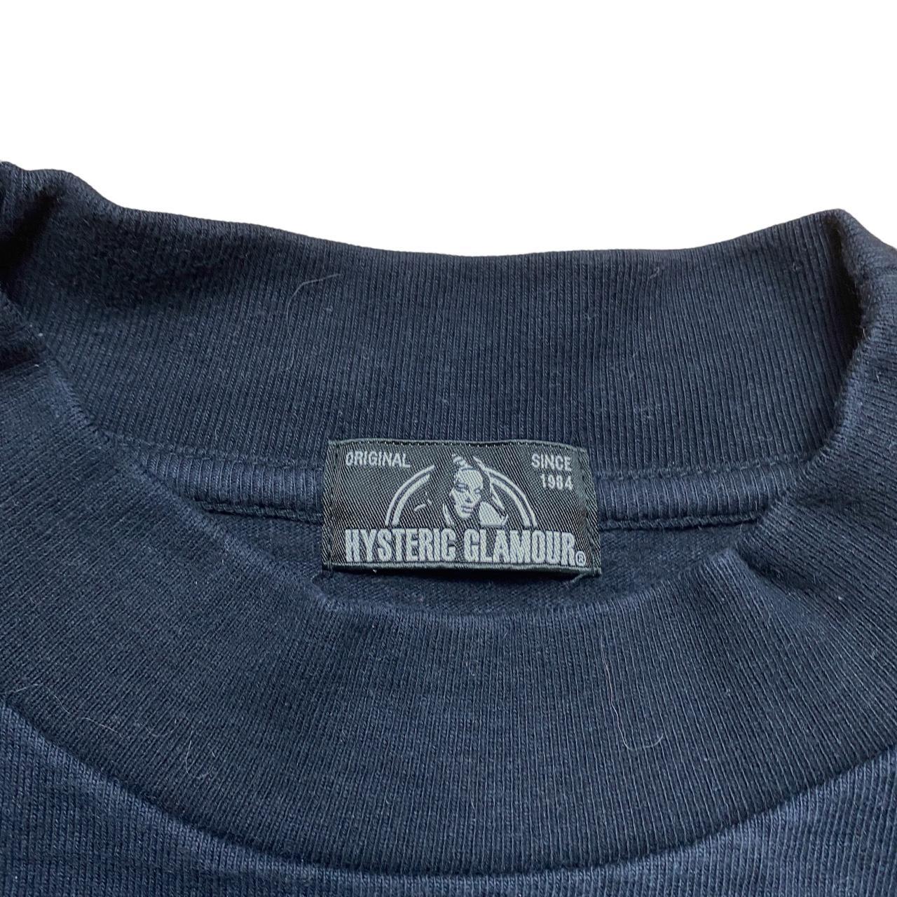 Hysteric Glamour x Smurfs 'Says Dig Here Deep!' Black Graphic T-Shirt - Outfit Repeater