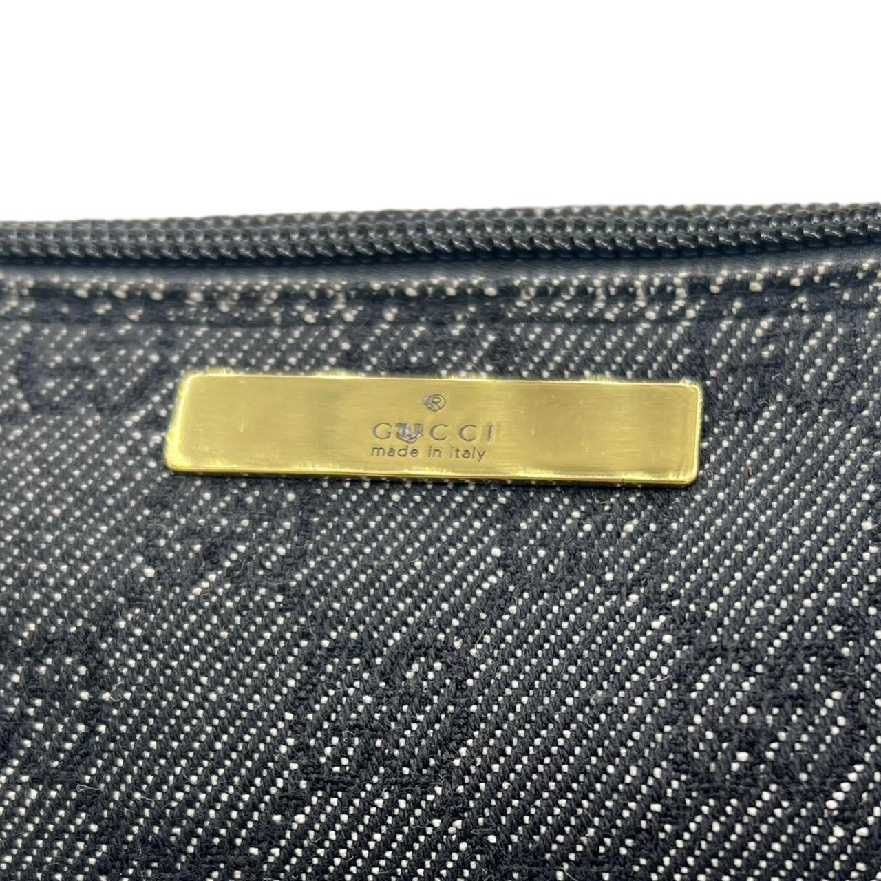 Gucci Black GG Monogram Mini Bag