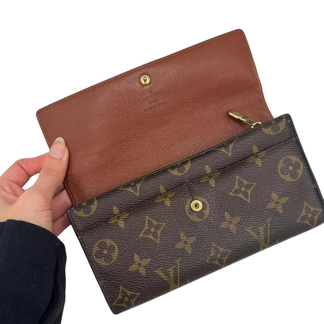 Louis Vuitton Monogram Canvas Long Wallet