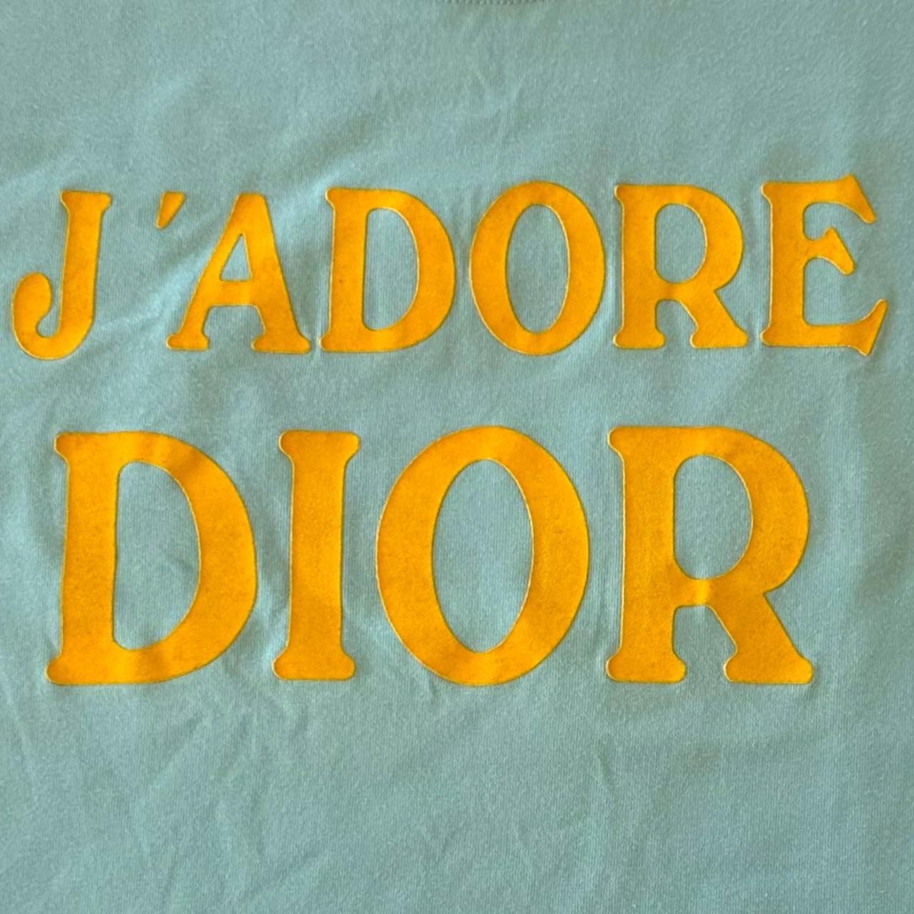 Christian Dior S/S 2001 J'Adore Dior Blue & Yellow Tank - Outfit Repeater