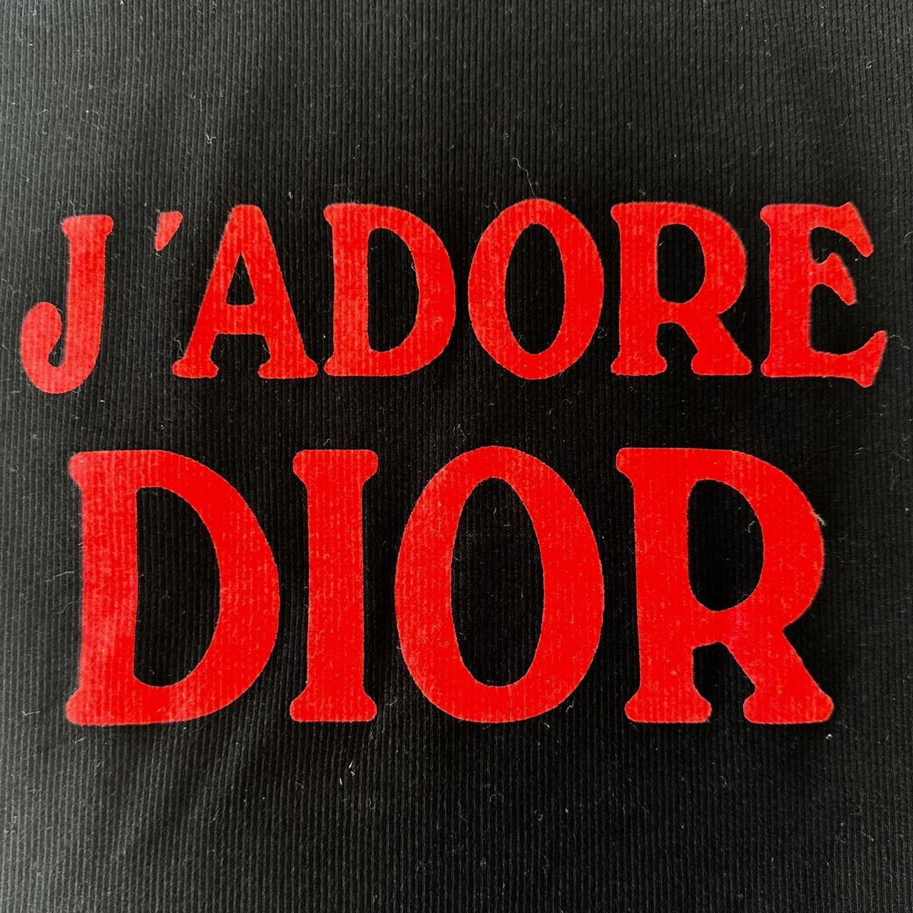 Christian Dior F/W 2003 Christian Dior J'Adore Dior Black & Red Tank - Outfit Repeater