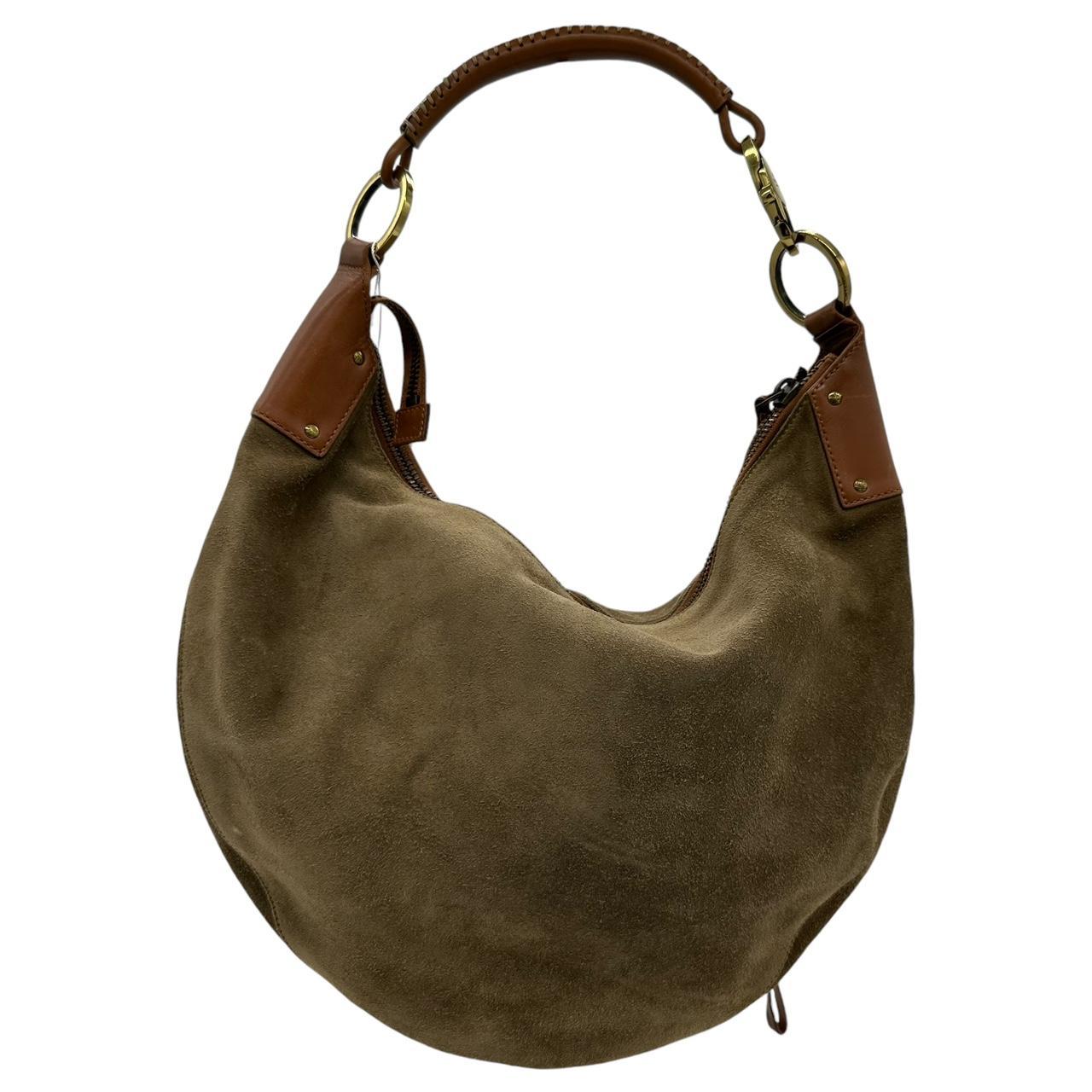 Gucci Khaki Suede Hobo Bag - Outfit Repeater