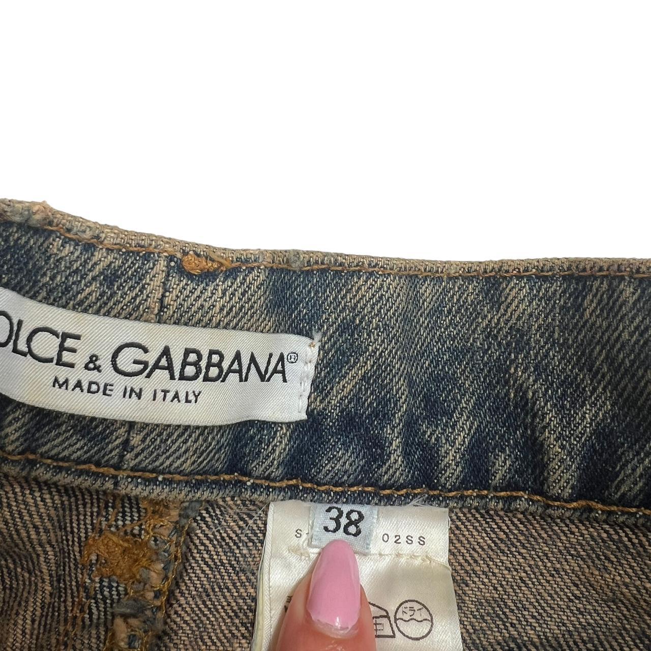 Dolce & Gabbana Faded Denim Midi Skirt - Outfit Repeater