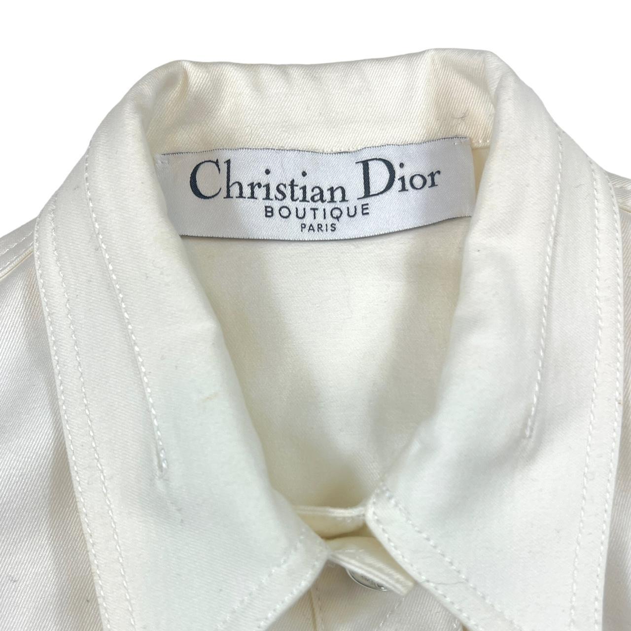 Christian Dior by John Galliano Spring 2006 White Embellished Vest