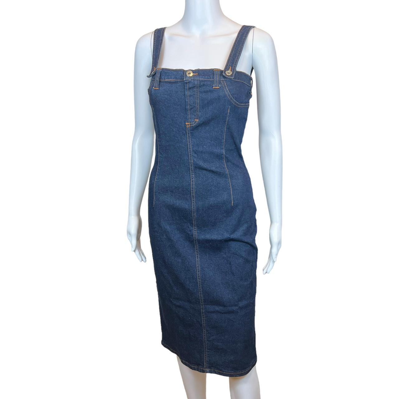Dolce & Gabbana D&G Denim Midi Dress - Outfit Repeater