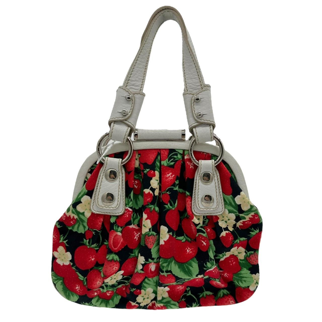 Dolce & Gabbana Strawberry Print Mini Shoulder Bag - Outfit Repeater