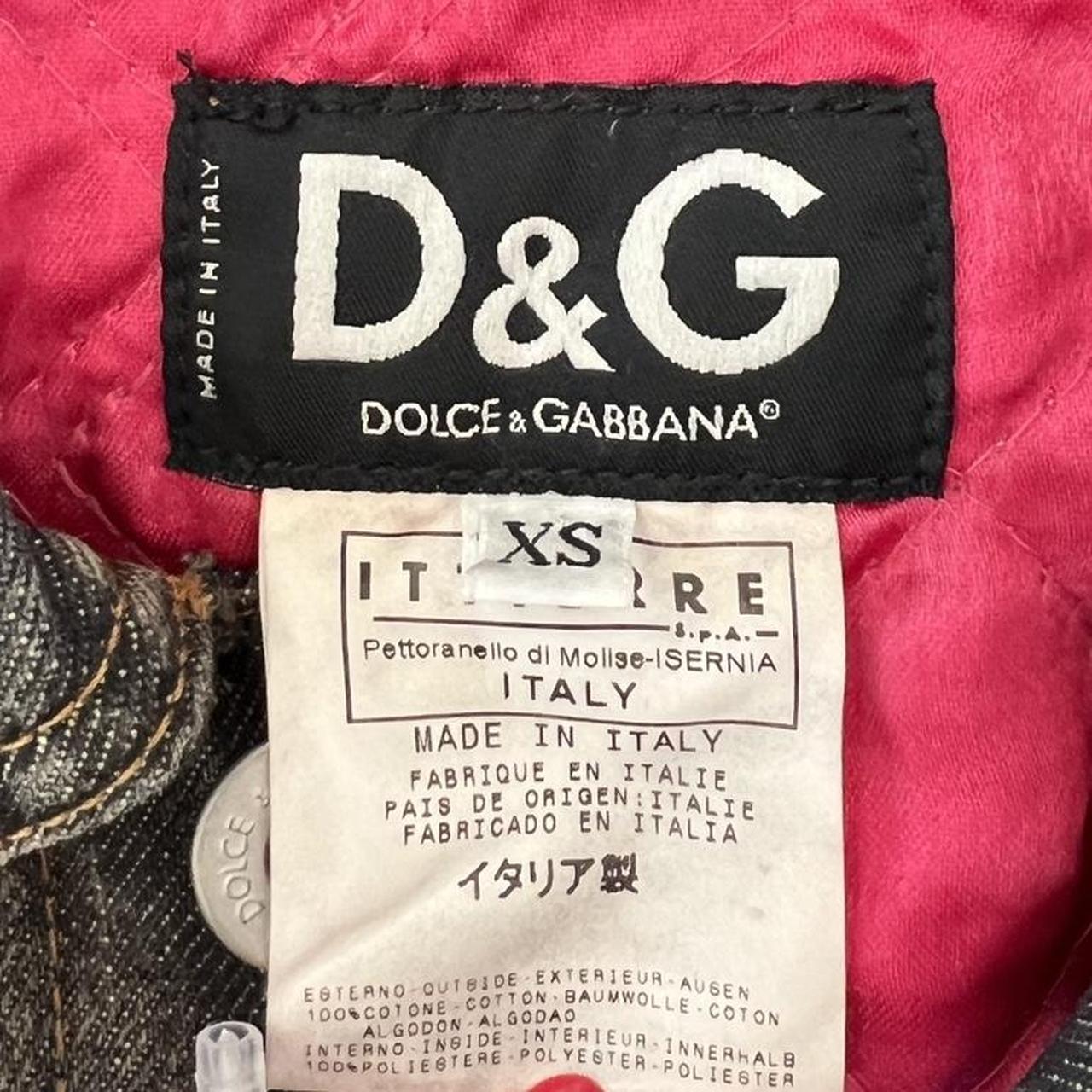 Dolce & Gabbana Logo Patch Denim Jacket - Outfit Repeater