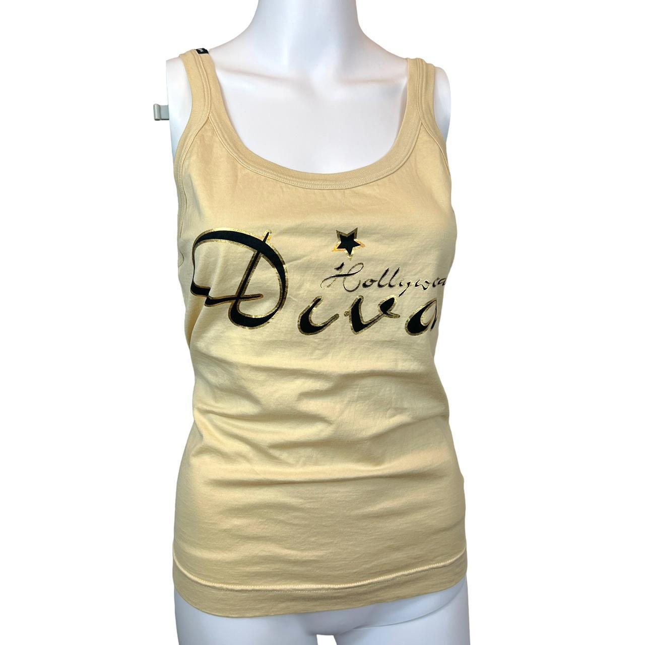 Dolce & Gabbana Hollywood Diva Graphic Tank Top - Outfit Repeater