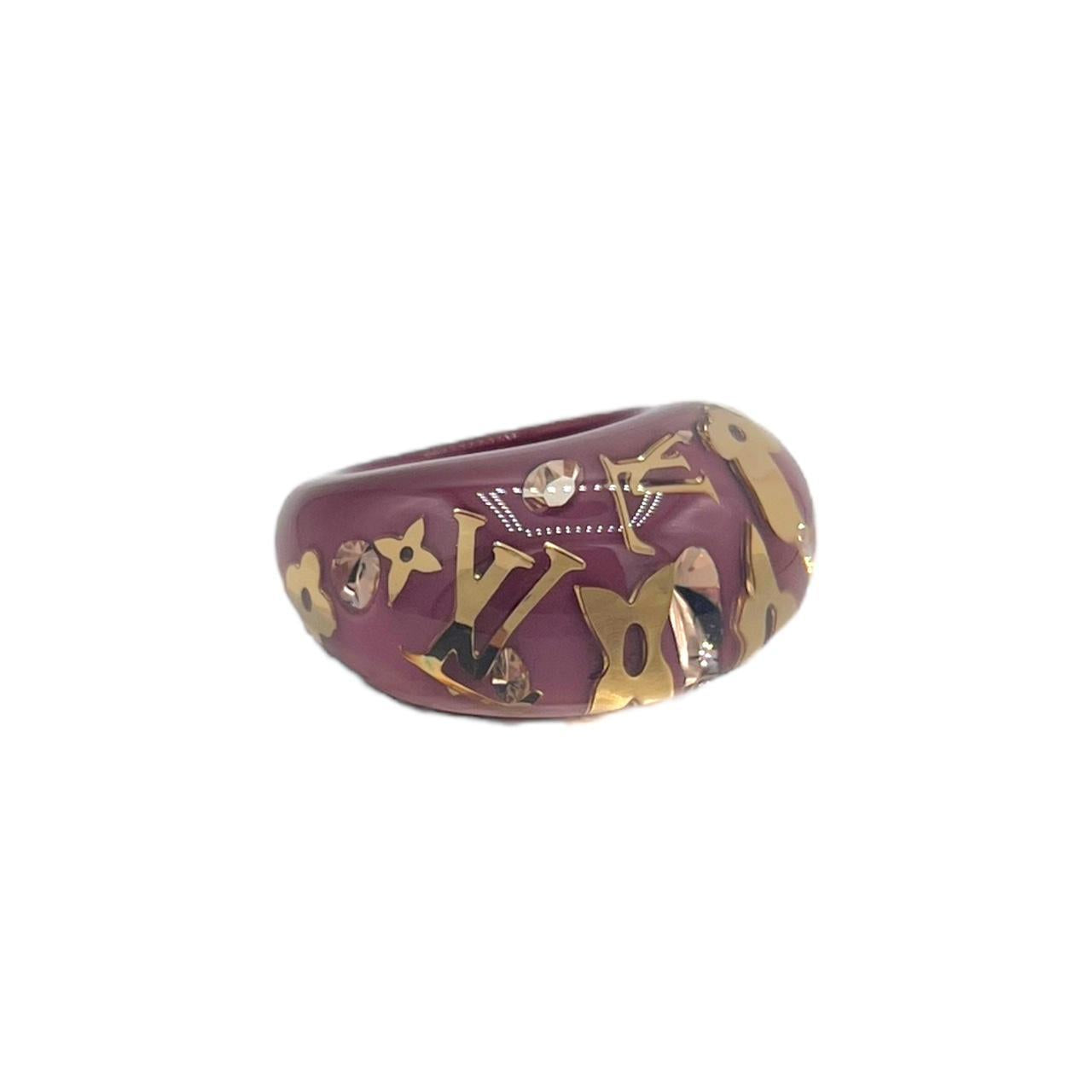 Louis Vuitton Inclusion Chunky Ring