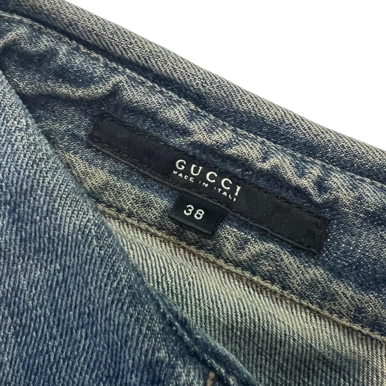 Gucci By Tom Ford F/W 2001 Blue Denim Jacket - Outfit Repeater