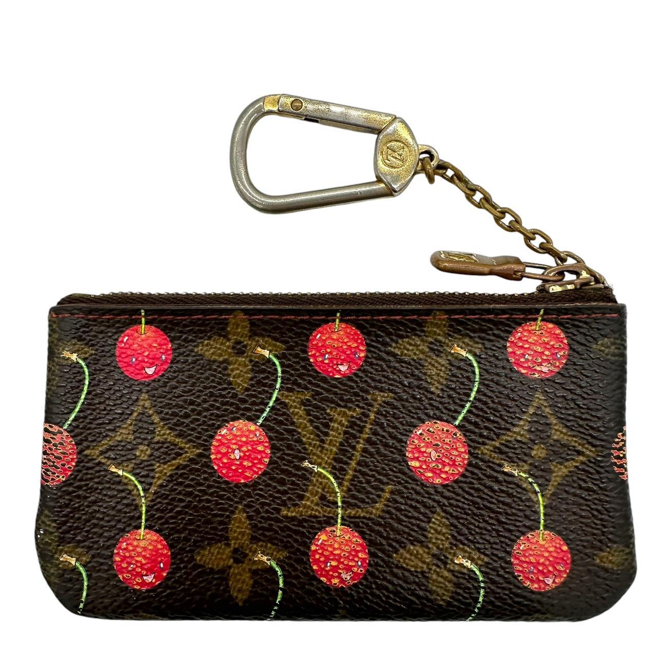 Louis Vuitton Coin Pouch Murakami Cherry Print