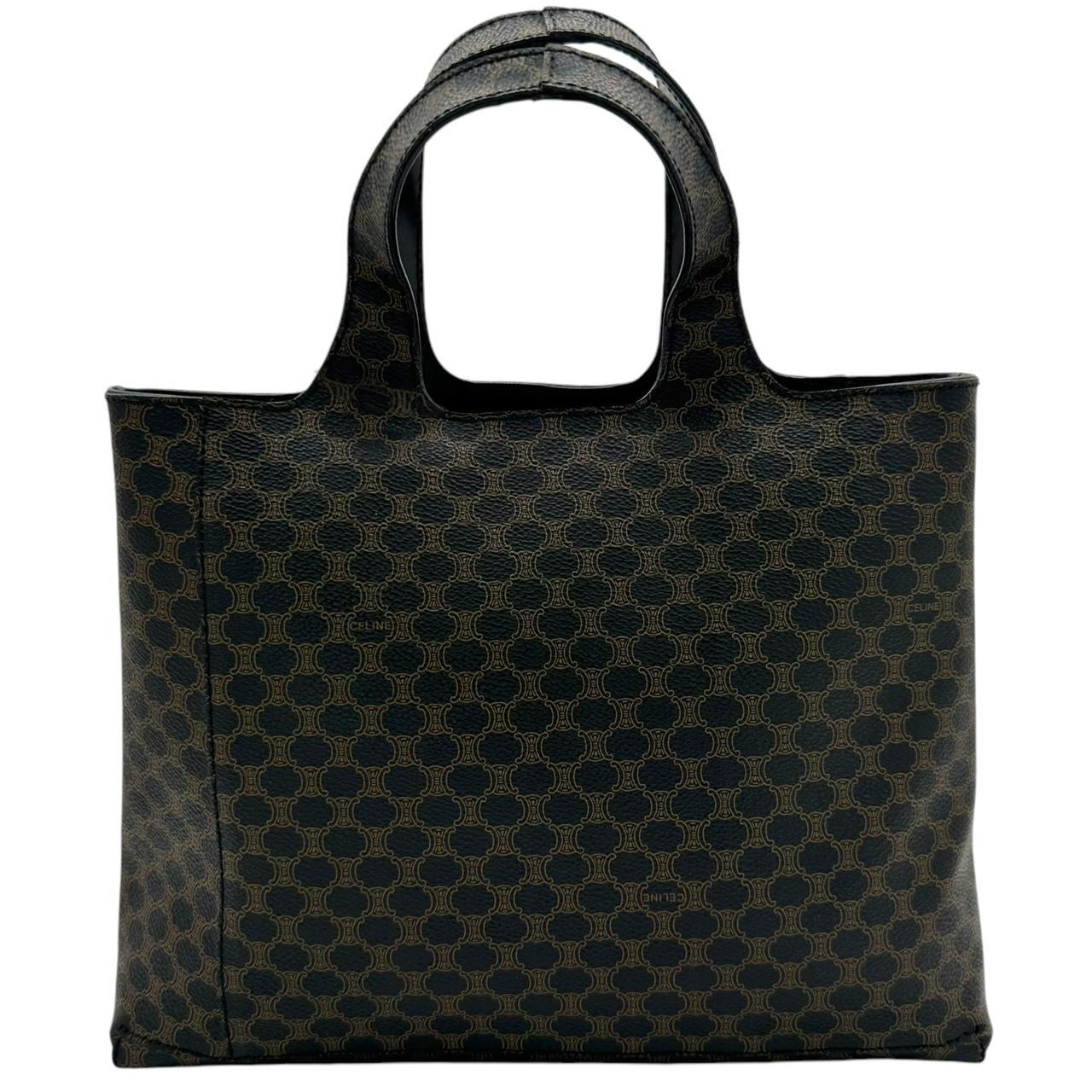 Celine Triomphe Monogram Mini Tote Bag - Outfit Repeater