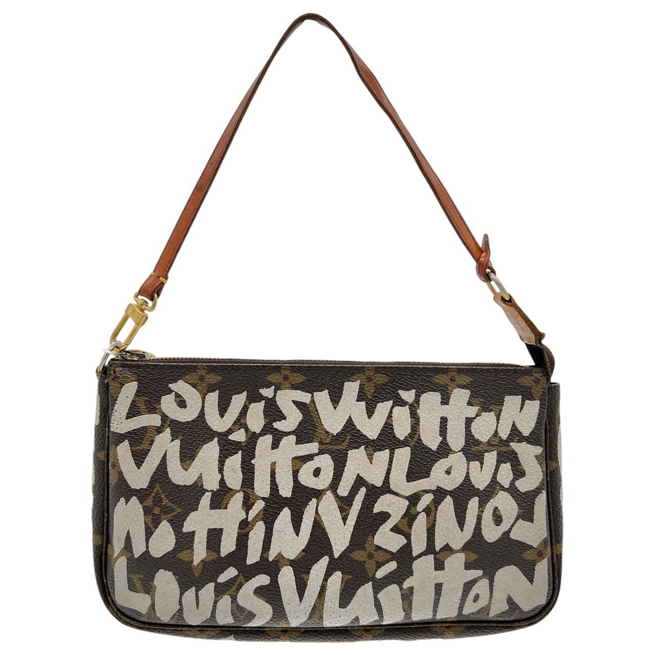 Louis Vuitton x Stephen Sprouse Graffiti Monogram Pochette Bag