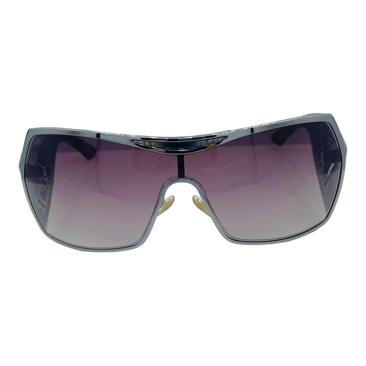 Dior Gaucho 2 Shield Style Sunglasses Black Gradient Lens