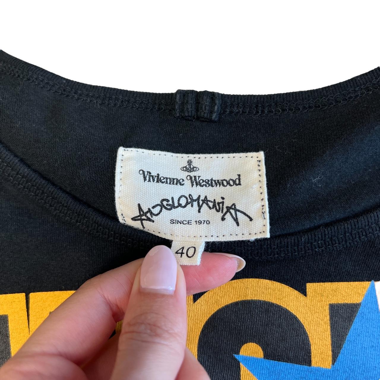 Vivienne Westwood Anglomania Sea Monster Logo Graphic Long Sleeve T-Shirt - Outfit Repeater