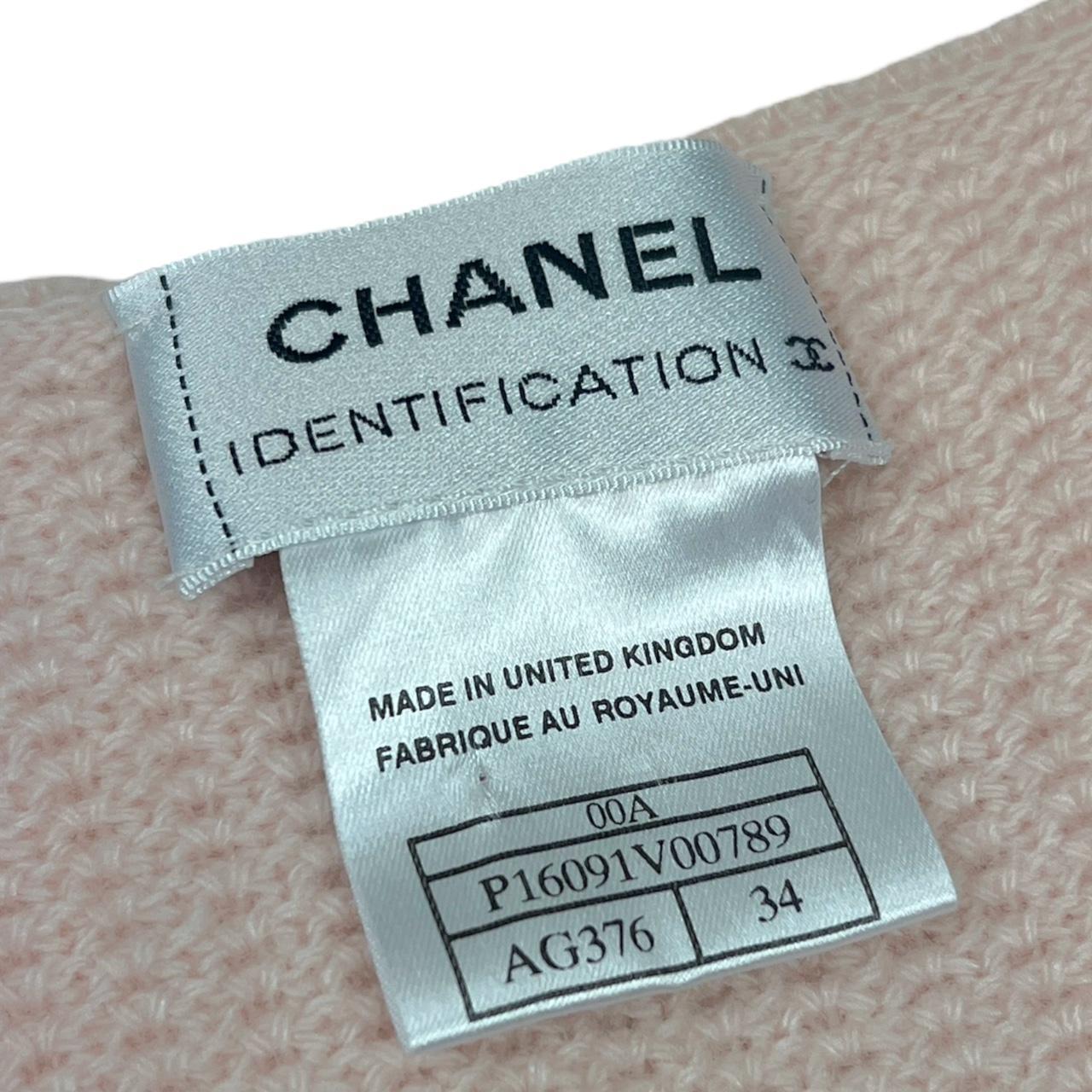 Chanel Autumn 2000 Baby Pink Cashmere Knit Tank / Vest Top - Outfit Repeater