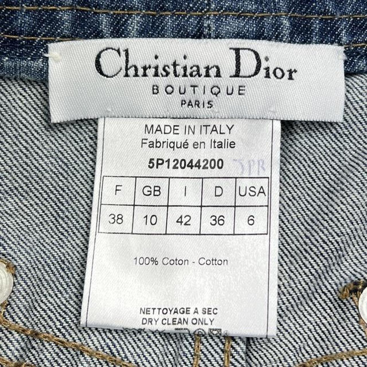 Christian Dior by John Galliano S/S 2005 Denim Mini Booty Shorts - Outfit Repeater
