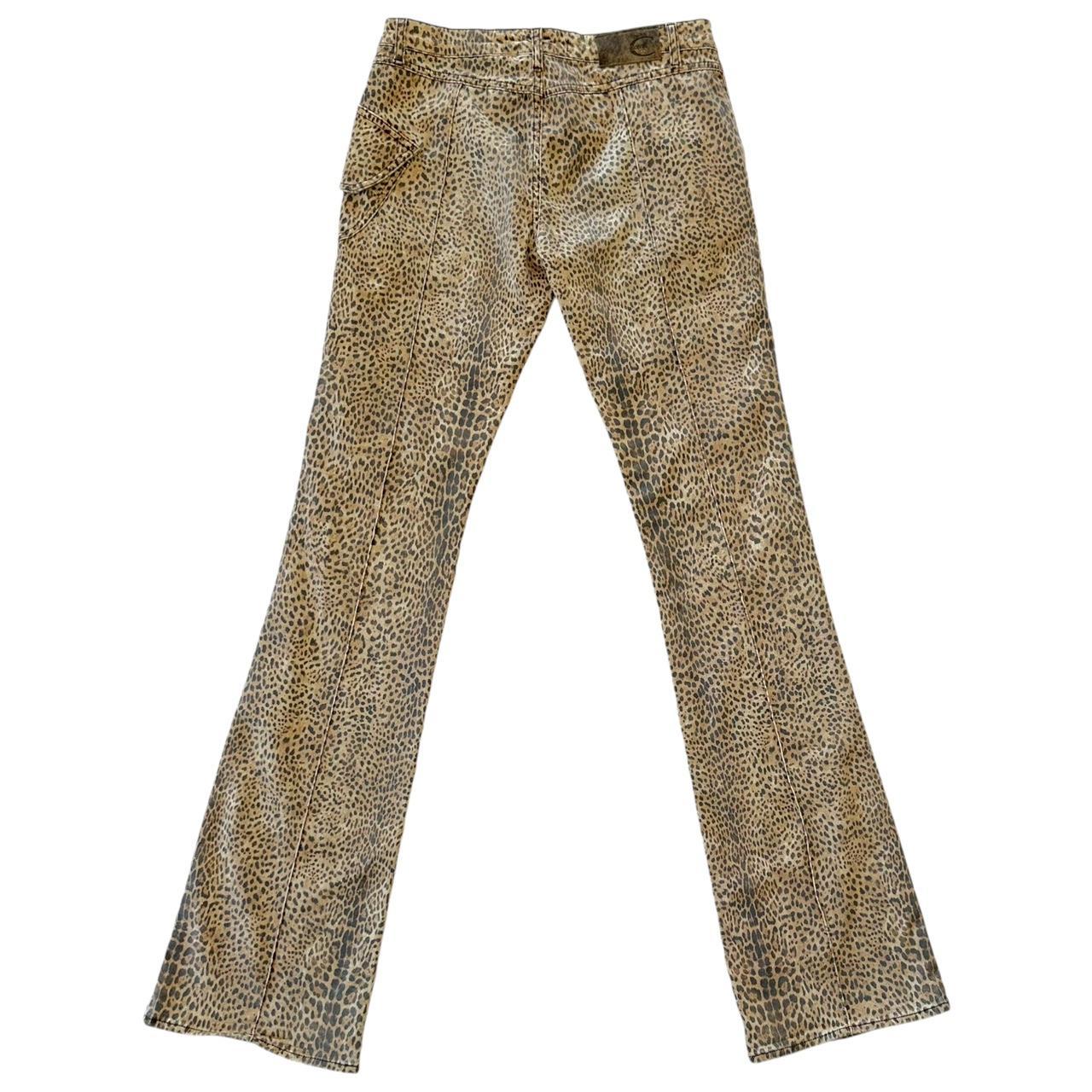 Just Cavalli by Roberto Cavalli Low Rise Leopard Print Jeans - Outfit Repeater