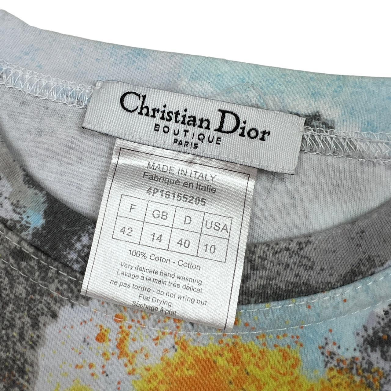 Christian Dior by John Galliano S/S 2004 'Dior Kaos' Graffiti T-Shirt