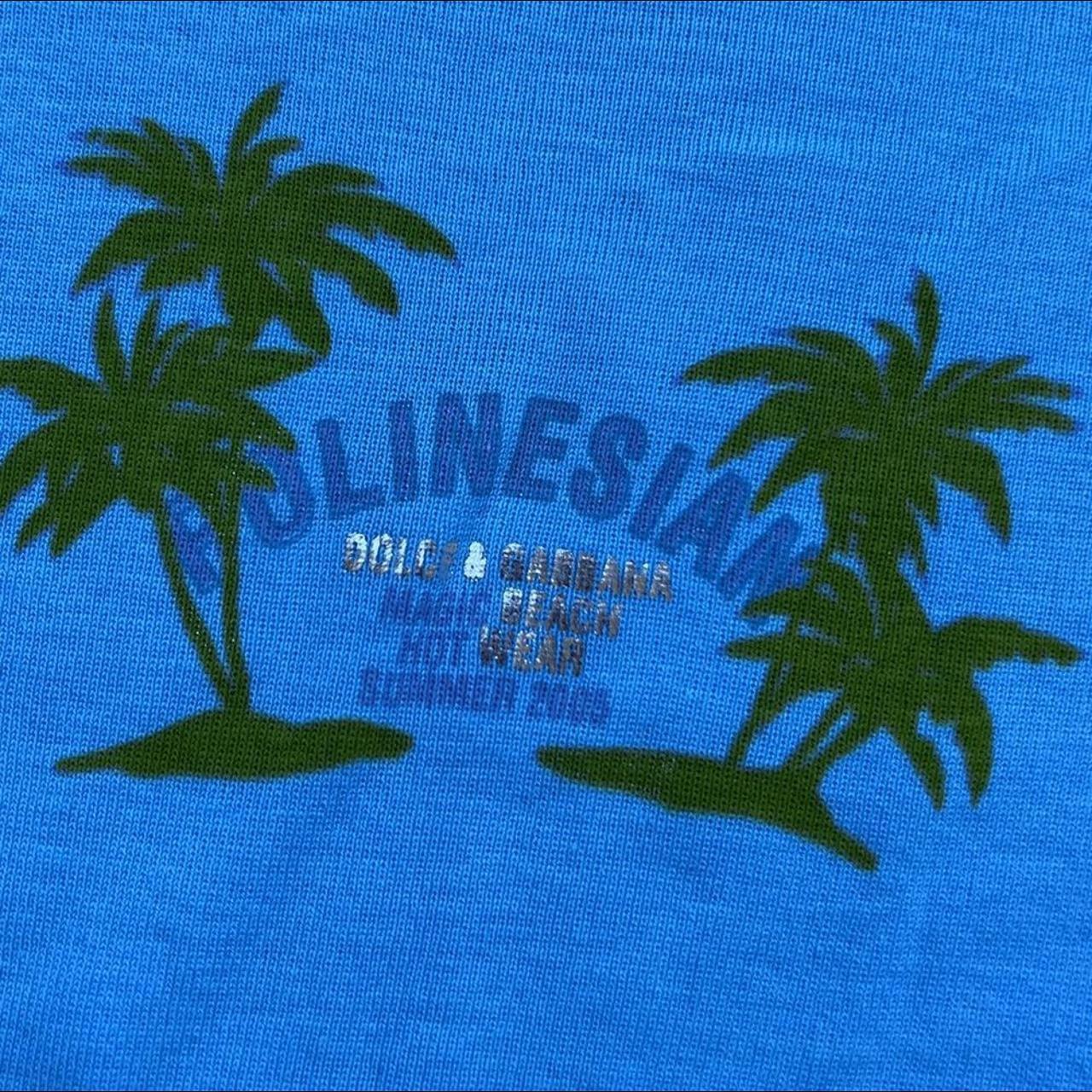 Dolce & Gabbana D&G Beachwear 'Polynesian Magic Beach Hot Wear Summer 2005' Graphic T-Shirt - Outfit Repeater