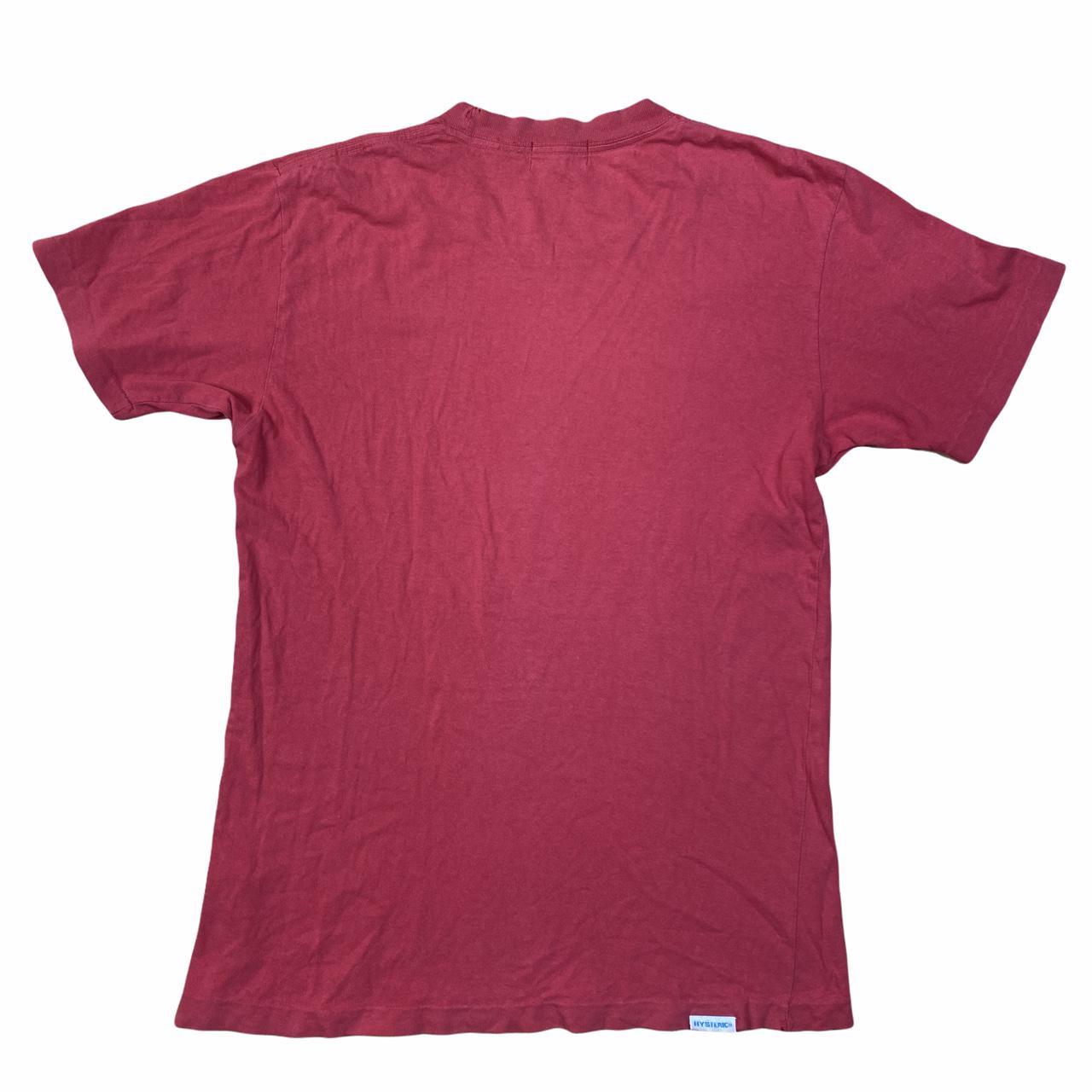 Hysteric Glamour Official Hysteric Frisbee Team Member Screen Print Graphic Oversized T-Shirt - Outfit Repeater