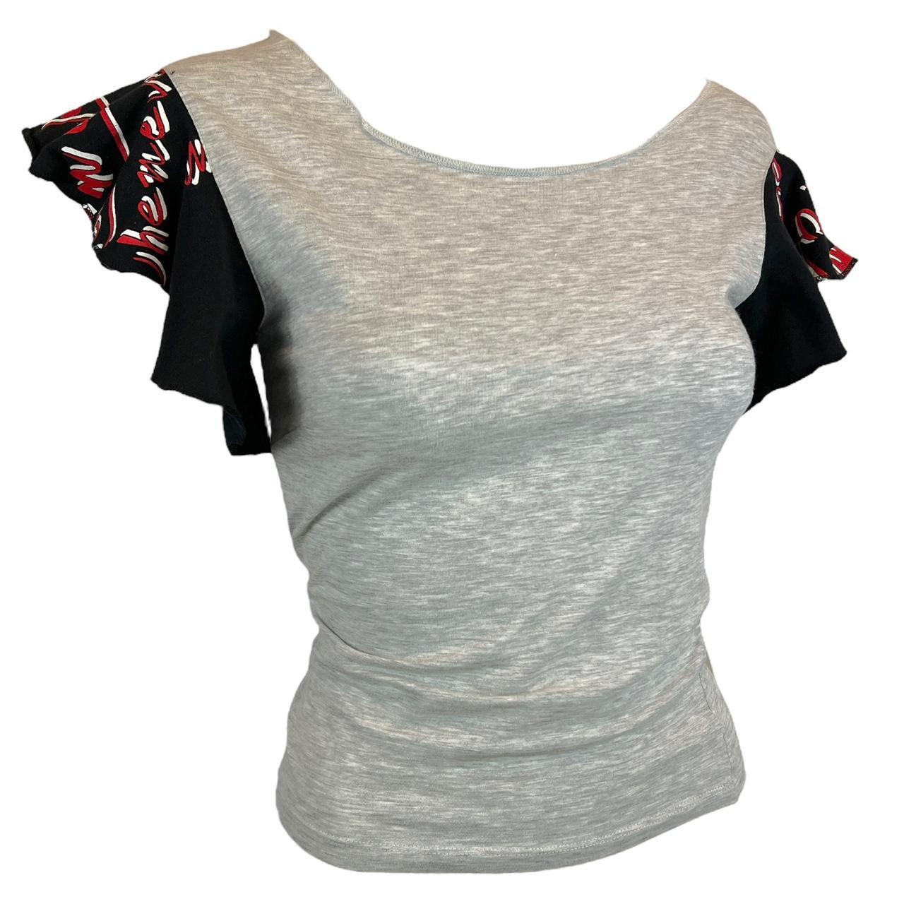 Dolce & Gabbana 'Best in Town' Flutter Sleeve Graphic T-Shirt - Outfit Repeater