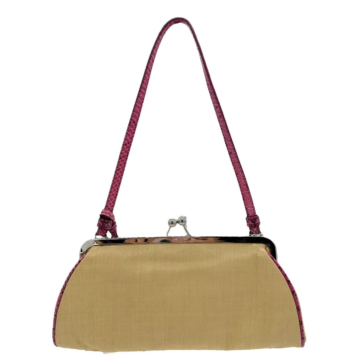 Dolce & Gabbana Burlap Mini Shoulder Bag