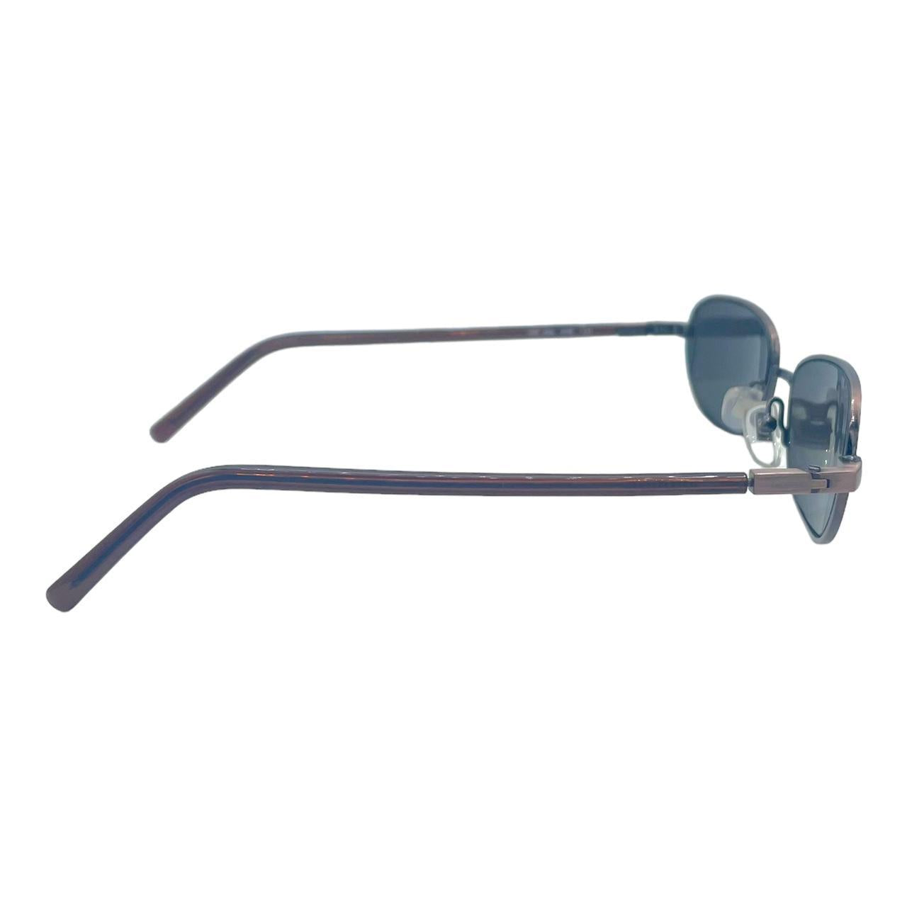 Dolce & Gabbana Oval Sunglasses Dark Lenses Slim Arms