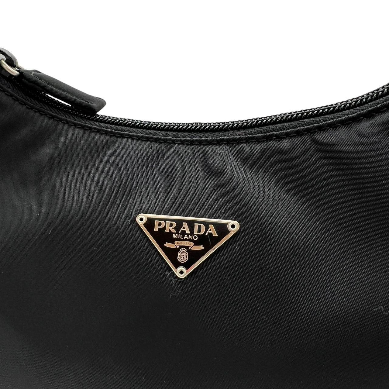 Prada Black Nylon Mini Shoulder Bag