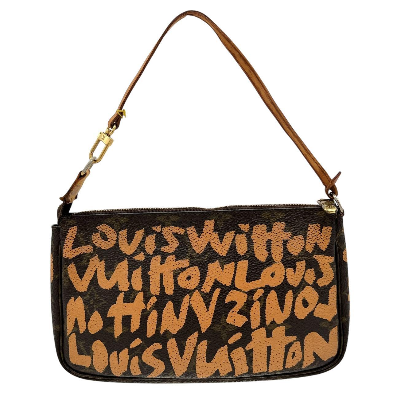 Louis Vuitton x Stephen Sprouse Graffiti Monogram Pochette Bag