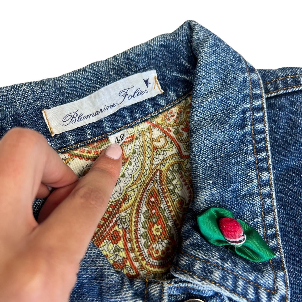 Blumarine Folies Denim Jean Jacket - Outfit Repeater