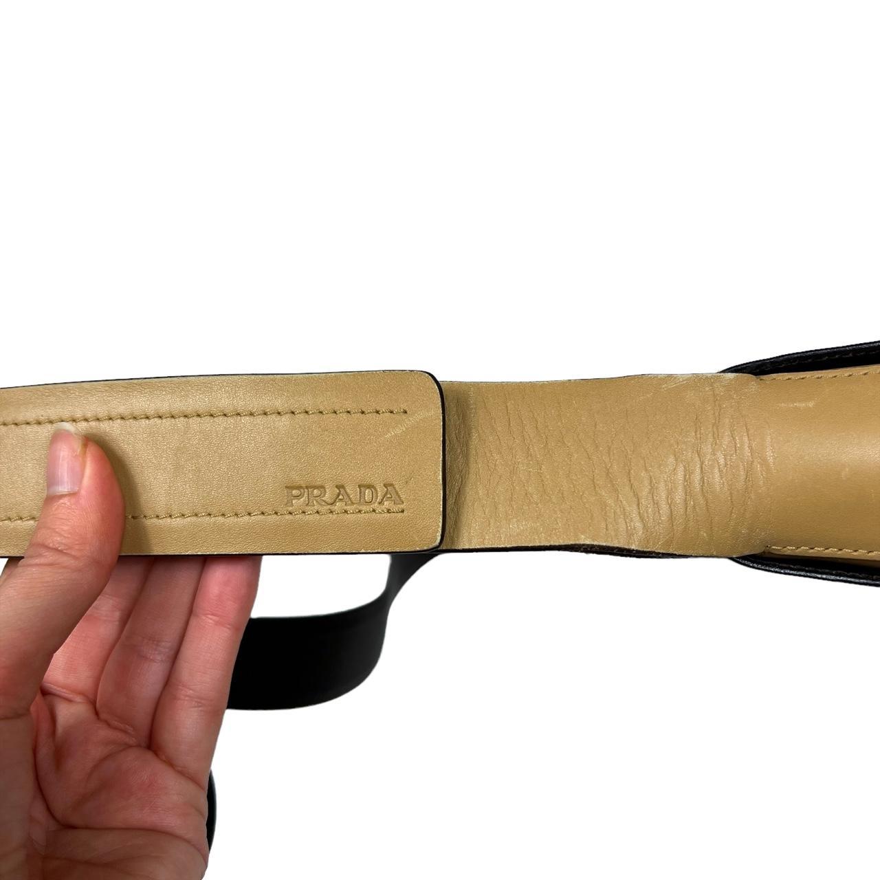 Prada Tan Leather Structured Crossbody Bag - Outfit Repeater