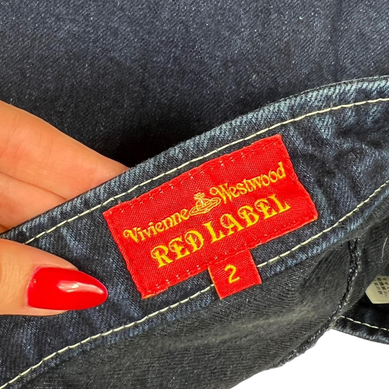 Vivienne Westwood Red Label Asymmetrical Denim Mini Skirt - Outfit Repeater