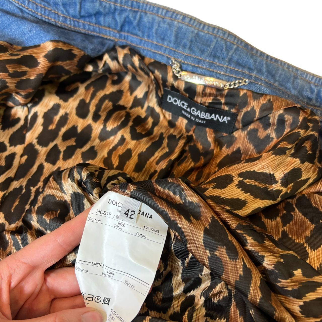 Dolce & Gabbana Denim Hook and Eye Closure Jean Jacket - Outfit Repeater