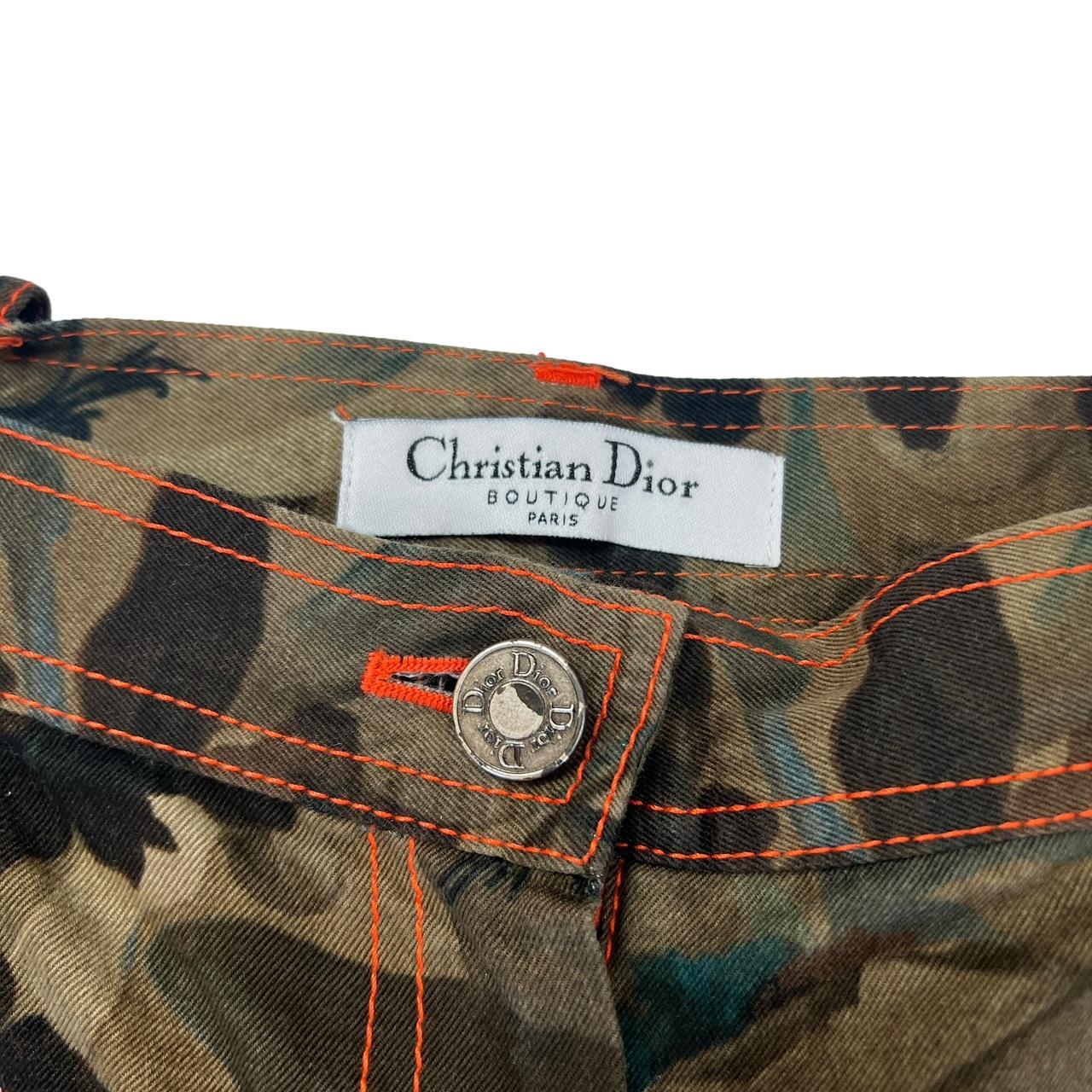 Christian Dior by John Galliano S/S 2005 Camouflage Cargo Capri Pants