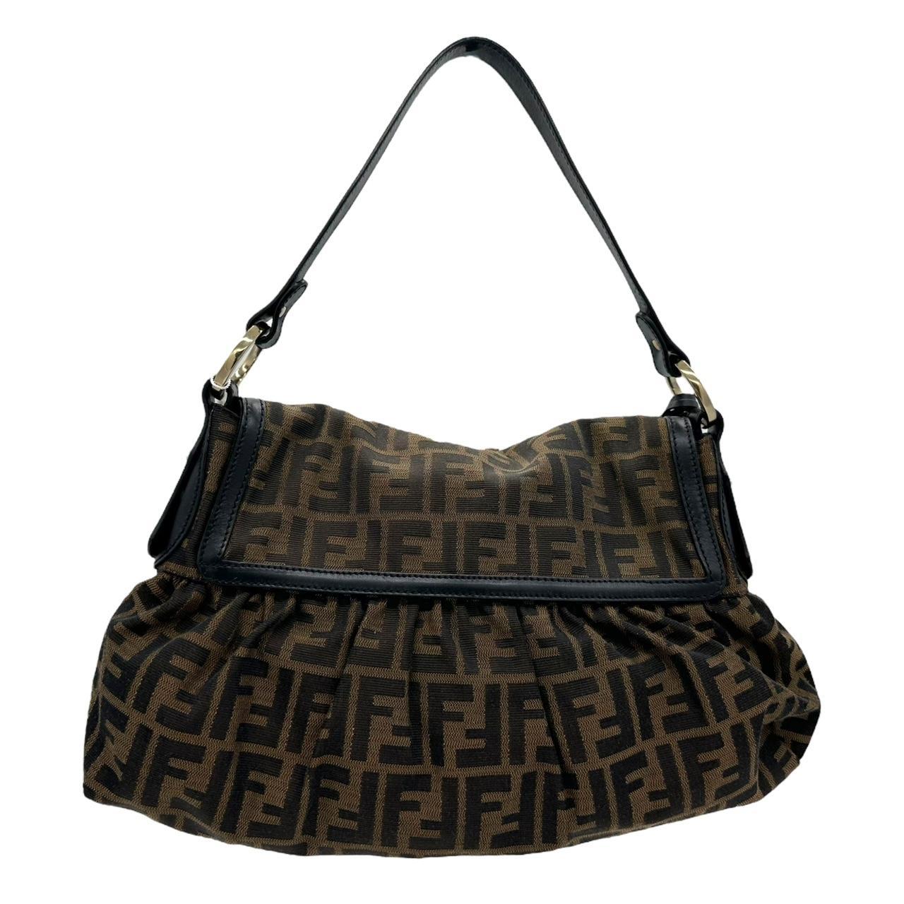 Fendi Zucca Monogram Chef Shoulder Bag