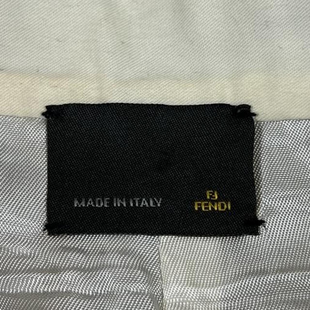 Fendi Black Leather High Waisted Longline Shorts - Outfit Repeater