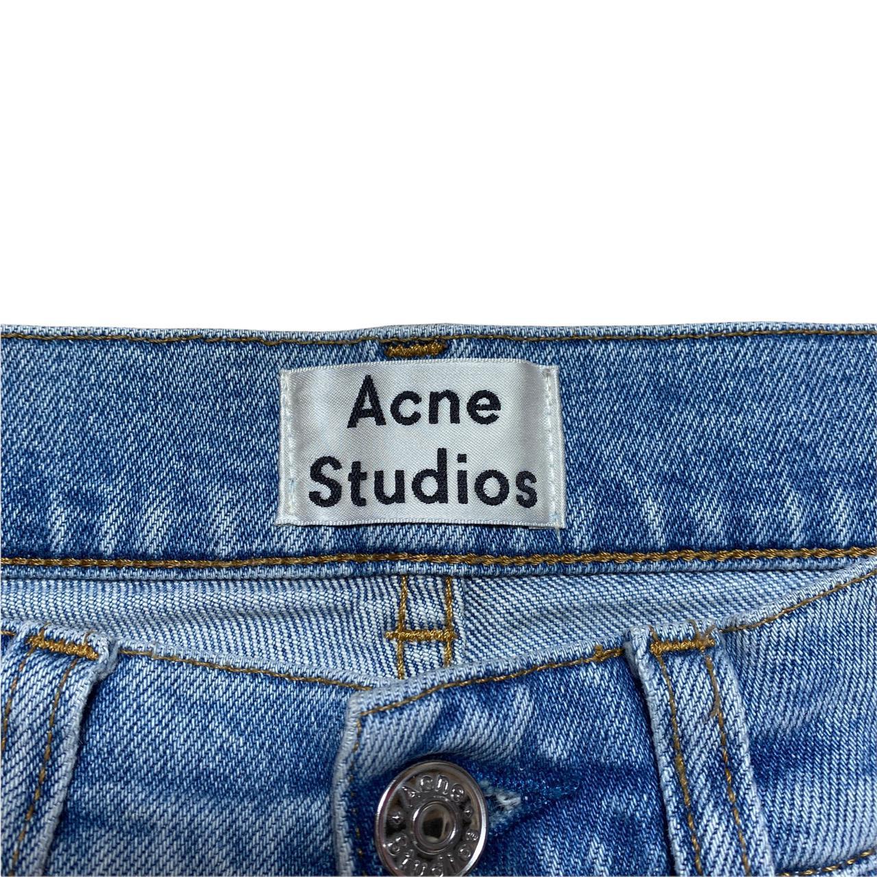 Acne Studios Light Wash Straight Leg Flared Jeans - Outfit Repeater