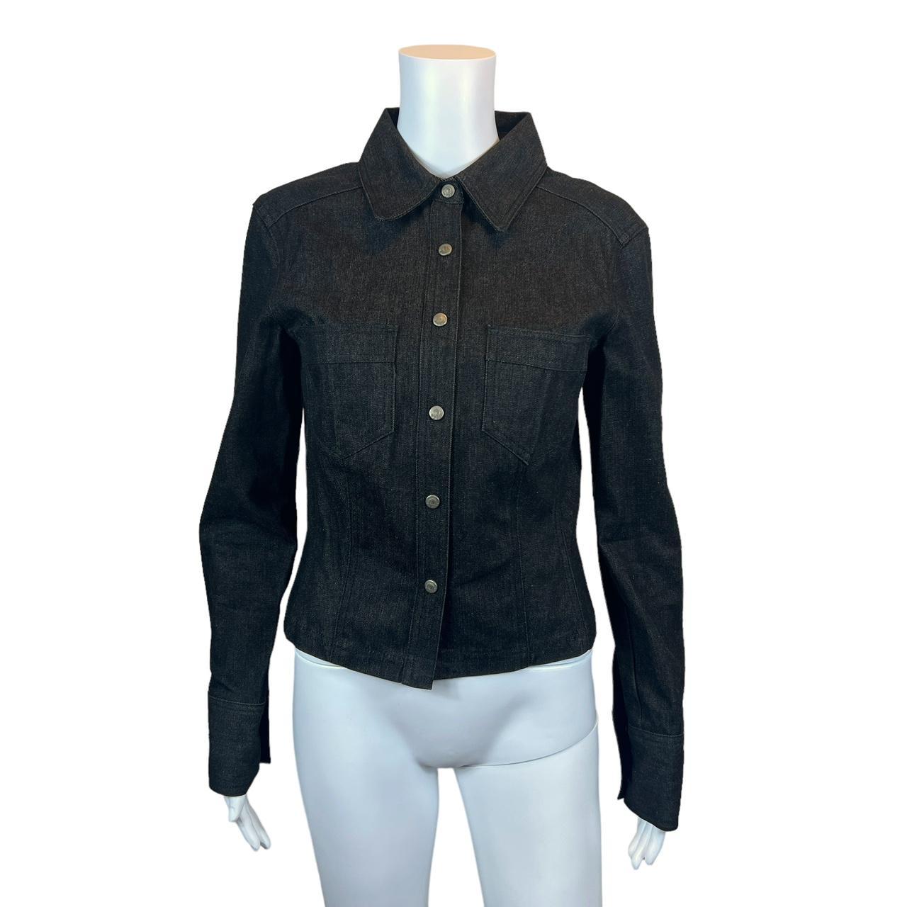 Gucci by Tom Ford 1998 Black Denim Jacket - Outfit Repeater